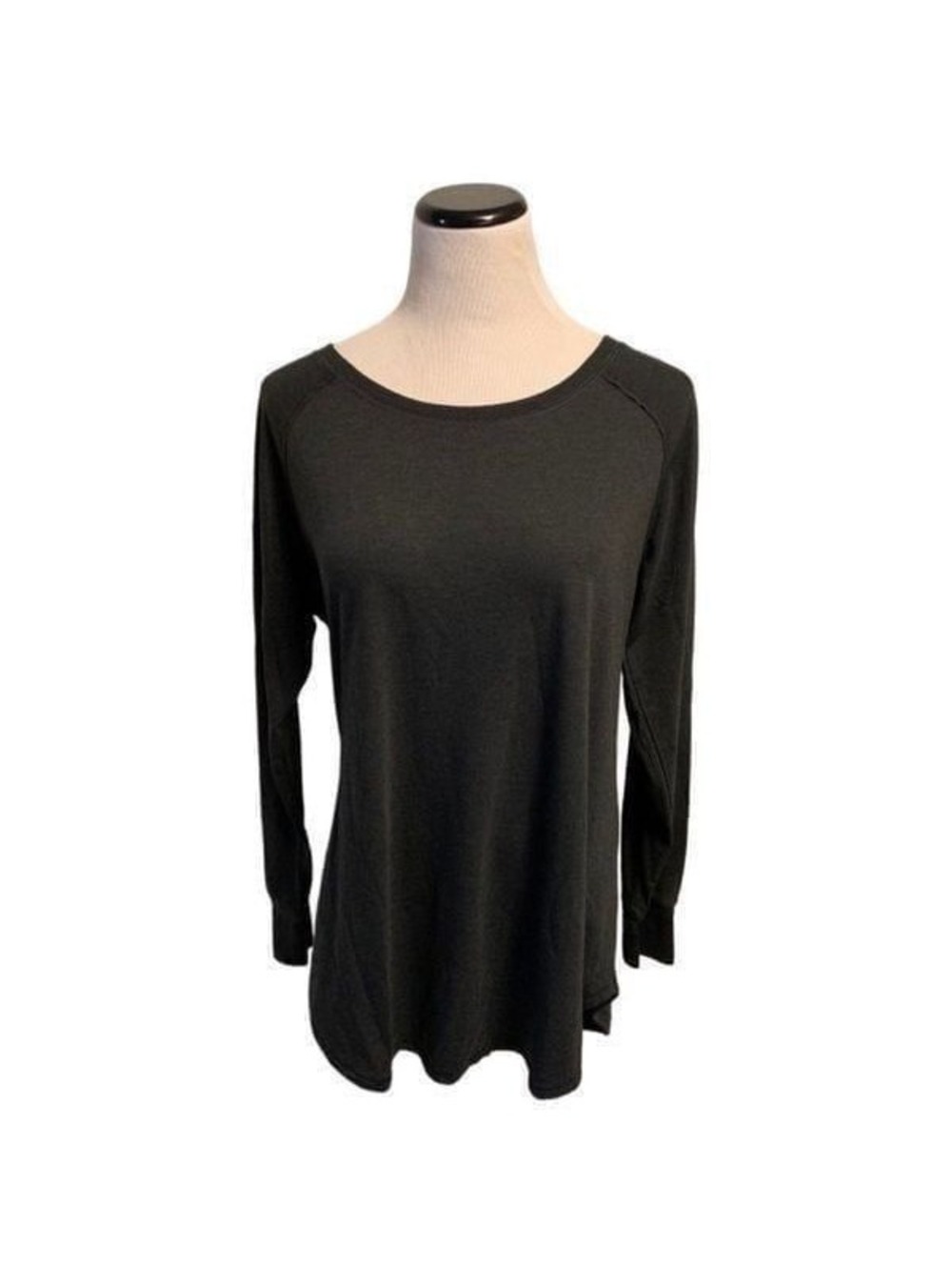 NWOT District Gray Long Sleeve Top Sz XL